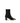 Valentino Garavani Black Calf Leather Bos Taurus Ankle Boots