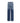 7FOR Blue Cotton Straight-Leg Jeans