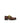 Prada Brown Calf Leather Bos Taurus Slip-On Loafers