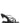 GCDS Black Polyethylene Stiletto Heel Sandals