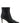 Twinset Black Leather Ankle Boots
