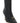 Twinset Black Leather Ankle Boots