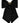 Prada Black Brass Hair Clip