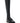 Prada Black Calfskin Over The Knee