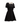 Valentino Garavani Black Mini Dress with Embellished Collar