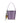 Self-Portrait Purple Polyester Backet Bag