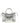 Balenciaga Silver Lamb Leather Crossbody Bag