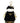 Prada Black Stainless Steel Keychain