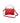 Coccinelle Rosso Leather Womens Bag