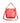 Coccinelle Rosso Leather Woman Bag