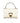 Coccinelle Bianco Leather Women's Bag