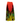 Valentino Garavani Orange Pleated Floral Skirt