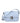 Karl Lagerfeld Light Blue Leather Crossbody Bag