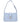 Karl Lagerfeld Light Blue Leather Shoulder Bag