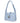 Karl Lagerfeld Light Blue Leather Shoulder Bag