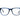 Ermenegildo Zegna Blue Plastic Glasses (Frames)