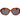 Ted Baker Brown Acetate Sunglasses