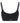 Balenciaga Black Polyamide Sport Bra