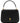 Ami Paris Black Cowhide Handbag