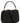 Ami Paris Black Cowhide Handbag