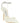 Jimmy Choo White Tencel High Heel Pumps