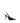 Amina Muaddi Black Satin High Heel Pumps