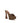 Amina Muaddi Beige Calf Leather Bos Taurus Platform Sandals