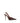 Amina Muaddi Bordeaux Calf Leather Bos Taurus High Heel Pumps