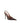 Amina Muaddi Bordeaux Calf Leather Bos Taurus High Heel Pumps