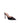 Amina Muaddi Blue Velvet Stiletto Heel Sandals