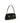 Ferragamo Black Calf Leather Bos Taurus Shoulder Bag