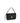 Ferragamo Black Calf Leather Bos Taurus Shoulder Bag