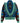 Alanui Blue Virgin Wool Cardigan