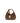 Ganni Brown Recycled Leather Shoulder Bag