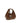Ganni Brown Recycled Leather Shoulder Bag