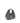 Ganni Gray Leather Shoulder Bag