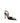 Amina Muaddi Black Satin High Heel Pumps
