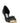Jimmy Choo Black Tencel Mid Heel Pumps