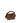 Ganni Brown Recycled Leather Shoulder Bag