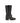 Chloé Black Calf Leather Bos Taurus Flat Boots