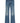 Mother Denim Blue Cotton Straight-Leg Jeans