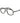 Dsquared² Black Metal Glasses (Frames)