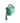 Baldinini Trend Turquoise Cowhide Handbag
