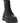 PINKO Black Cowhide Lace-Up Boots