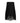 Fendi Black Silk Midi Skirt