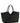 Dragon Diffusion Black Cowhide Shoulder Bag