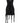 The Attico Black Polyamide Short Dress