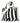 Patou Black Fabric Handbag
