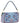 Fendi Blue Cotton Shoulder Bag