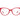 Moncler Red Plastic Glasses (Frames)